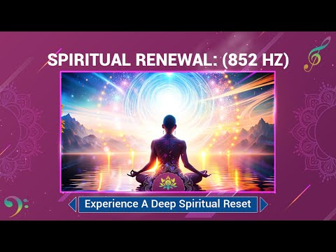 Spiritual Renewal: (852 Hz) Experience A Deep Spiritual Reset, Awakening, And Ascension - Meditation