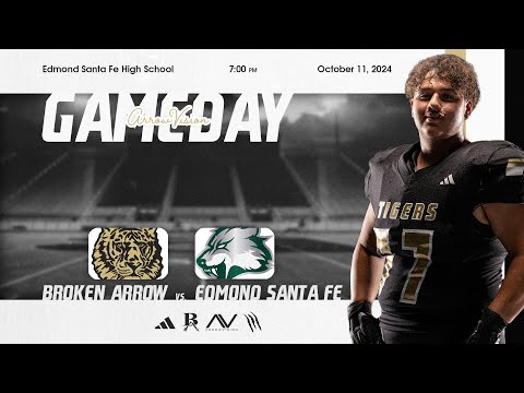 Broken Arrow Football at Edmond Santa Fe