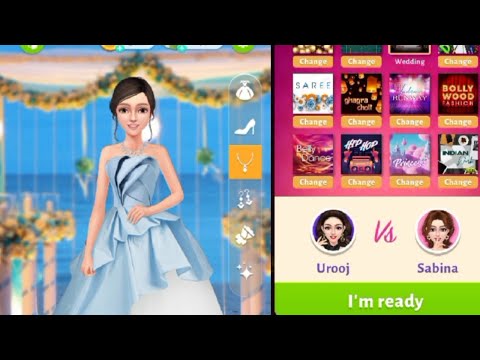 Fashion Show time \Bridal makeup and dressup @ytgamingworld6125