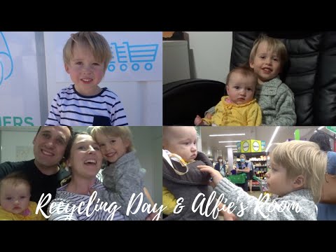 RECYCLING DAY & ALFIE'S ROOM | Alfie's Adventures