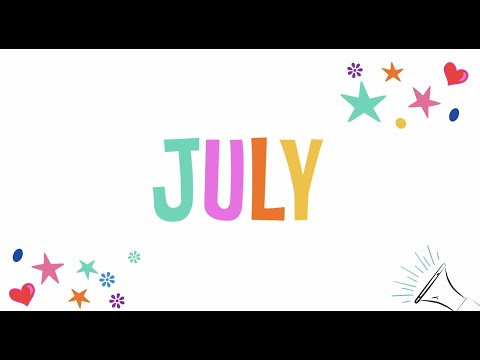 Months of the year - July