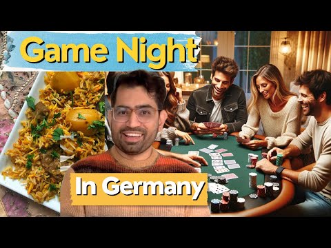 What To Do in Dark Winters in Germany? | I Won Poker Game Night 😂