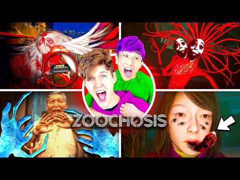 UNLOCKING ALL ZOOCHOSIS SECRETS + EASTER EGGS VIDEOS! (SECRET ENDING, ROBLOX ZOOCHOSIS MORPHS)