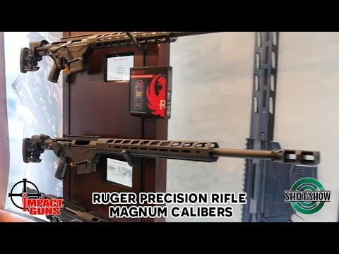 Ruger Precision Rifle in Magnum Calibers - SHOT Show 2019