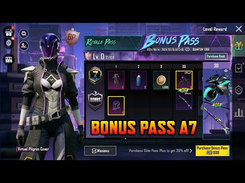 Bonus Pass A7 Leaks | 1 To 110Rp | Dp Upgrade | Bike Upgrade Skin | Bonus Rp Release Date | RP 100