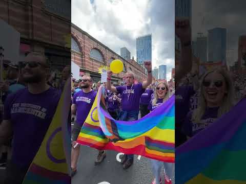 Manchester Pride Parade and The University of Manchester