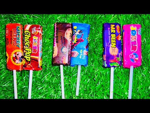 Some popular Candies in the World | New Milk Bottle | mini Cooking | Ice Cream Pop It | Asmr Coca