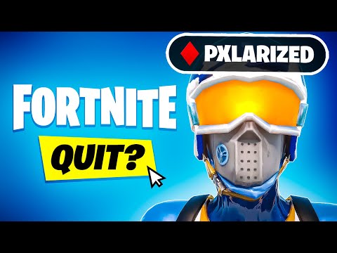 I Am QUITTING Fortnite! 😔