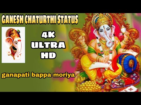 Ganesh chaturthi status 2021/ganapati bappa whatsApp status/ganapati 4k full screen status 2021