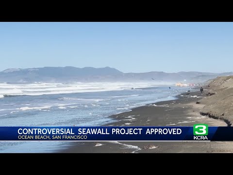 Controversial seawall set to be installed along Ocean Beach