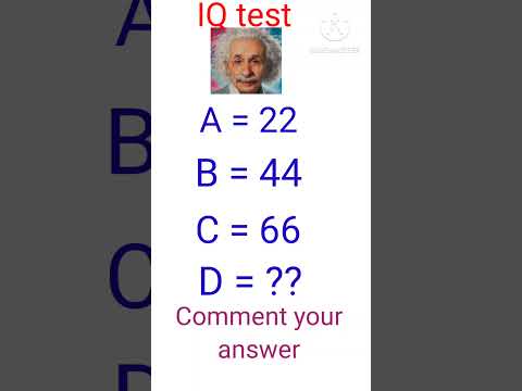 IQ test || #math #quizgame #quiz #mathematics #gkquestion