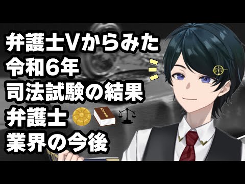 【 #司法試験 】弁護士Vからみた令和６年司法試験の結果＆弁護士業界の今後など【 弁護士Vながのりょう 】#弁護士