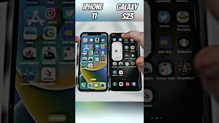 iPhone 11 vs Samsung S23 ⚡ Speed Test Showdown! Which One Takes the Crown? 🚀 #Shorts #Viral