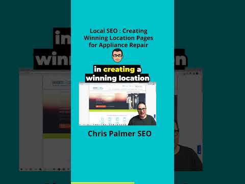 Creating Winning Location Pages for Appliance Repair
