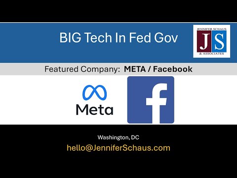 BIG Tech In Federal Government Contracting:  FACEBOOK/META (2 of 15)