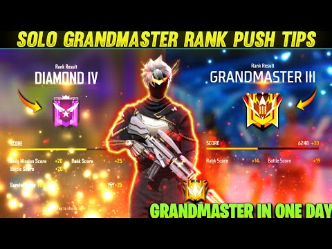 Solo rank push tips | Diamond to Grandmaster fast rank push | Win every rank match | Player 07