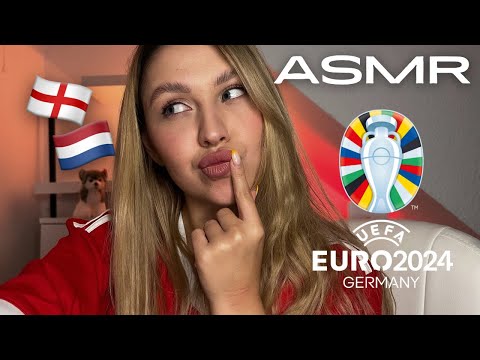 ASMR | England🏴󠁧󠁢󠁥󠁮󠁧󠁿 and Netherlands🇳🇱 football records in the Euros⚽️ whispered ear to ear