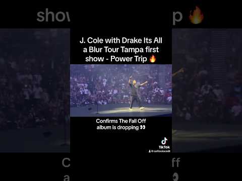 J. Cole & Drake - Big As The What Tour (Live)🔥 #jcole #drake #rapmusic #concert #fyp #viral #shorts