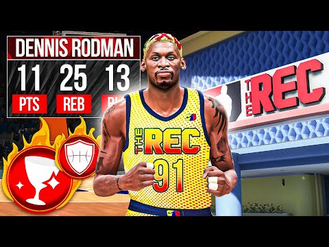 DENNIS RODMAN is the ULTIMATE DEFENSIVE MENACE in NBA 2K24