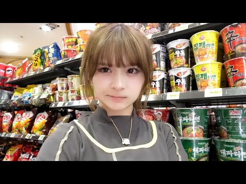 【韓国】深夜にお腹すいたのでコンビニに行って爆食いしたら罪悪感えぐい