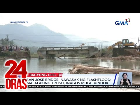 Paaralan at iba pang istruktura, nawasak ng malakas na hangin | 24 Oras