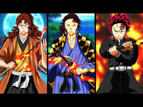 Sun Breathing Full History And Kamodo Family #demonslayer #demonslayers3 #tanjiro #sunbreathing