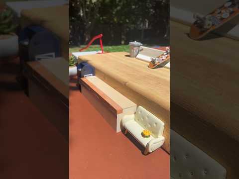 SCRAP WOOD DIY FINGERBOARD PARK #lcboards #fingerboard #fingerboarding #skate#skater#skateboard#diy