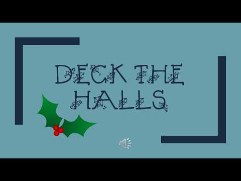 Deck the Halls (Accompaniment)