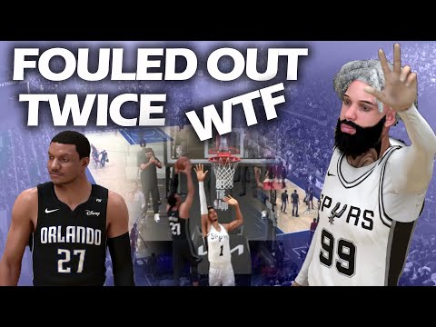 NBA 2K25 Starting 5 - He Fouled Out Twice!