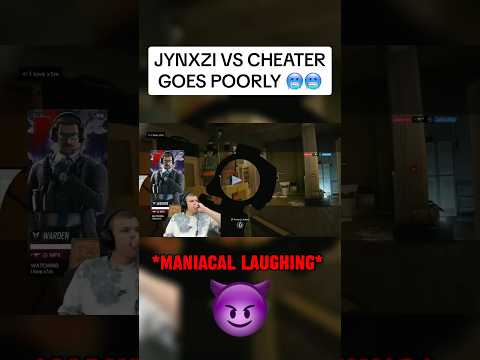 Jynxzi 1v1s XIM cheater😬 #jynxzi #gaming #shorts #rage