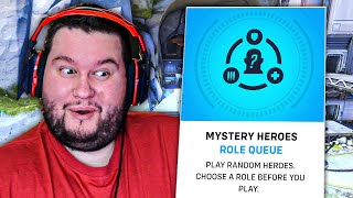 Flats Tries Out The NEW Role Queue Mystery Heroes In Overwatch 2