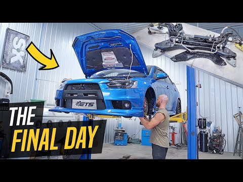 FIXING ALL MY MISTAKES ON THE EVO X REBUILD!