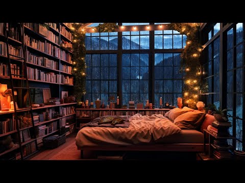 Rainy Day in a Cozy Cottage, full of Books - Relax, Sleep or Study