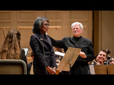 Boston Conservatory Orchestra and Dr. Anita Hill - Joseph Schwantner’s New Morning for the World