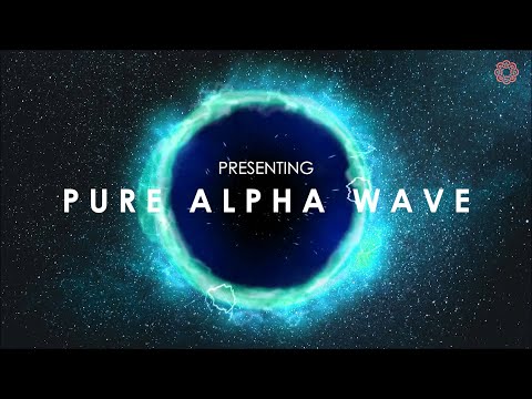 NO ADS | 3 hrs PURE Brainwave sound: ALPHA wave