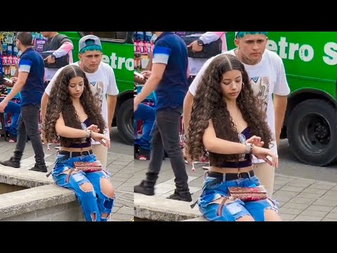 Prank with cute girls🤣🤣| Trying to Lough| #funny #funnyvideo #viral #prank