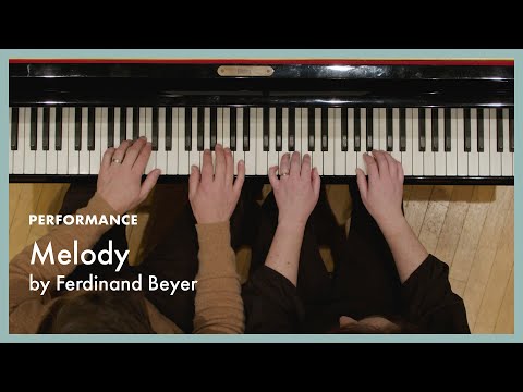 Melody - Beyer (page 20, Literature for the Piano Book 1)