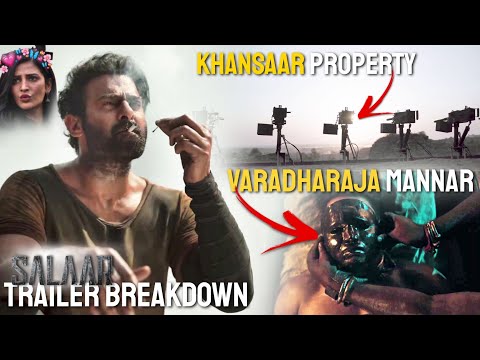 Salaar Release Trailer Breakdown | Salaar Trailer Micro Details | Vithin cine