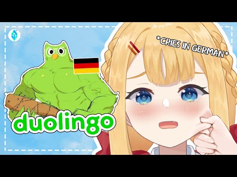 【Duolingo】Let's meet papa Roberto in his German Class! ╰(*´︶`*)╯【AOI ID】