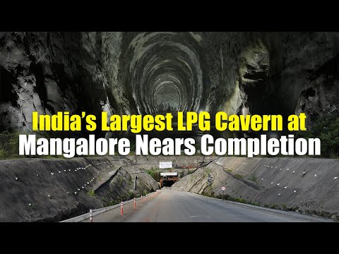 India’s Largest LPG Cavern at Mangalore Nears Completion | Megha Engineering