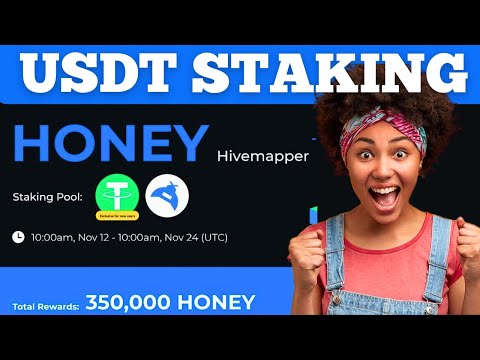 USDT STAKING ~ Earn $HONEY Airdrop with this Staking strategy, No investment