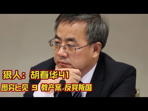 狠人胡春华41 图穷匕见9 教产案 反党叛国 政治审查