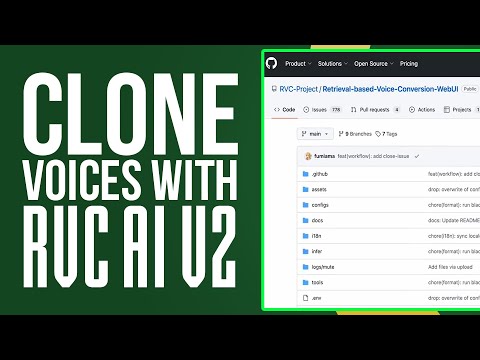 How To Clone Voices With RVC AI V2 (2024) RVC AI Covers/Voices Tutorial