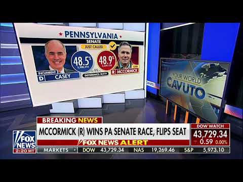 Republican Dave McCormick flips Pennsylvania Senate seat, sends Democrat Bob Casey packing