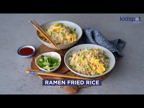 Ramen fried rice  | Family Dinner Recipes | Kidspot