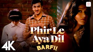 🌟 Phir Le Aya Dil | 4K Video | Barfi | Pritam | Arijit Singh | Ranbir | Priyanka | Ileana D'Cruz 🎵