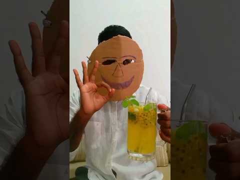 Passion fruit mojito !!!! මොහිටෝ ! #viral #food #mojito @MyDroolingsRecipes