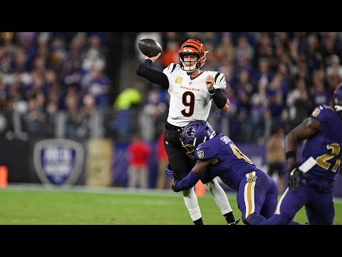 Joe Burrow's best throws from 428-yard, 4-TD game vs. Ravens | Week 10