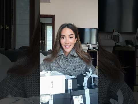 Chanel Unboxing: ⚡️ 5 Pieces in 50 Seconds ⚡️ | Tamara Kalinic #shorts