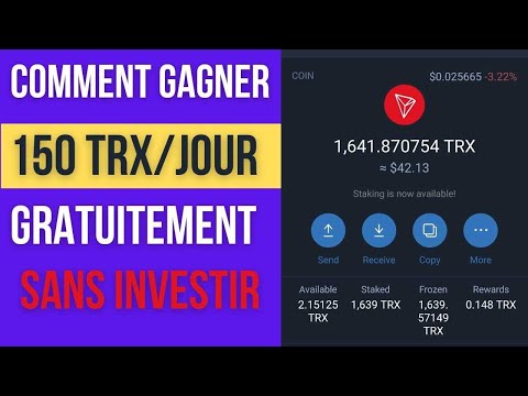 🚨Comment gagner de l'argent en ligne : 1866 TRX GRATUIT   GAGNEZ DE L' ARGENT SANS INVESTIR